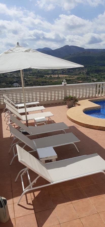 Casa Gran Vista, Studio, Adults Only Appartement Jalón Buitenkant foto
